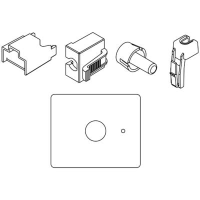 Harmony STO & STU, option kit for 3''5 HMI panel screen - Schneider Electric - HMIZSUKIT