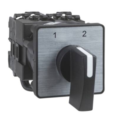 cam changeover switch - 2-pole - 90° - 12 A - for Ø 22 mm - Schneider Electric - K1D012UCH