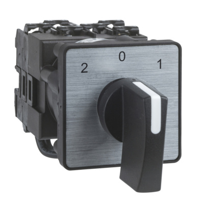 cam stepping switch - 2-pole - 45° - 12 A - screw mounting - Schneider Electric - K1F013QLH