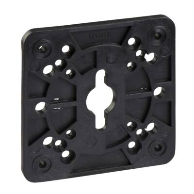 adaptor plate 90 x 90 mm for door mounting of handle - set of 5 - Schneider Electric - KZ106