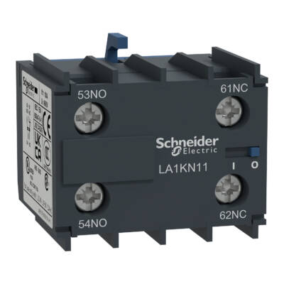 TeSys K - Auxiliary contact block - 2 NO - screw-clamps terminals - Schneider Electric - LA1KN20