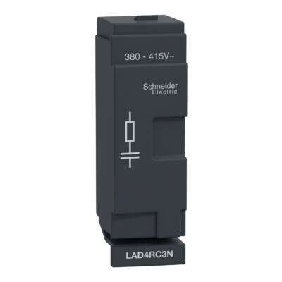 D40A to D65A RC 380-415V Suppressor - Schneider Electric - LAD4RC3N