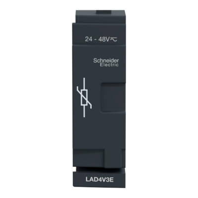 TeSys D - suppressor module - varistor - 24…48 V AC/DC - Schneider Electric - LAD4V3E