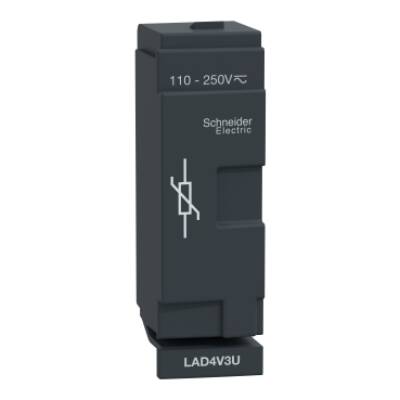 TeSys D - suppressor module - varistor - 110...250 V AC/DC - Schneider Electric - LAD4V3U