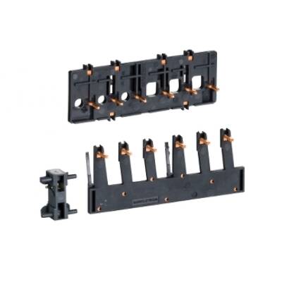 Kit for assembling 3P reversing contactors, LC1D09-D38 with screw clamp terminals, without electrical interlock - Schneider Electric - LAD9R1