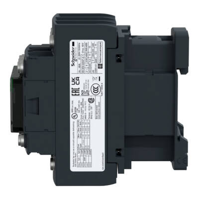 TeSys D contactor - 3P(3 NO) - AC-3 - <= 440 V 38 A - 110 V AC 50/60 Hz coil - Schneider Electric - LC1D386F7