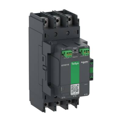 High power contactor, TeSys Giga, 3 pole (3NO), AC-3 <=440V 150A, advanced version, 24…48V wide band AC/DC coil - Schneider Electric - LC1G150BEEA