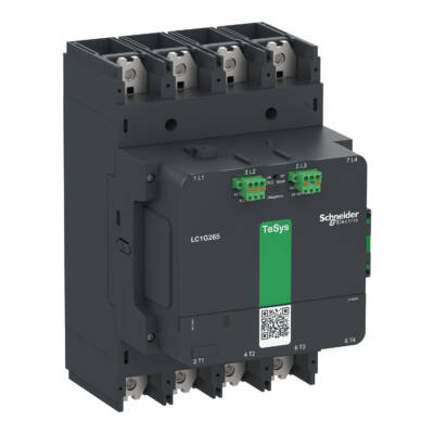 High power contactor, TeSys Giga, 4 pole (4NO), AC-1 <=440V 700A, advanced version, 48…130V wide band AC/DC coil - Schneider Electric - LC1G5004EHEA