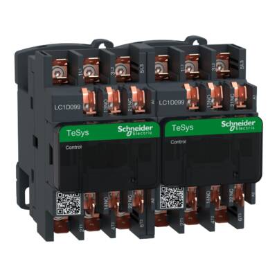 REVERSING CONTACTOR 575VAC 9A IEC - Schneider Electric - LC2D099B7