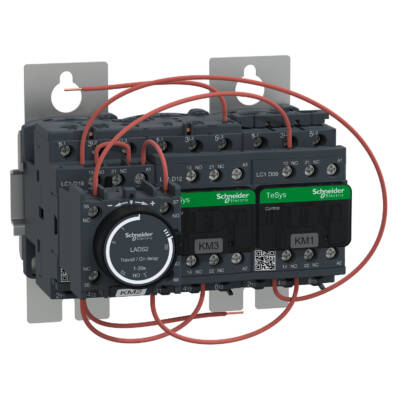 TeSys D - star delta starter - 3 x 3P (3 NO) - 12 A - 230 V AC coil - Schneider Electric - LC3D12AP7