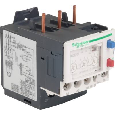 electronic overload relay for motor TeSys - 1.2...7 A - 200...240 V AC - Schneider Electric - LR97D07M7