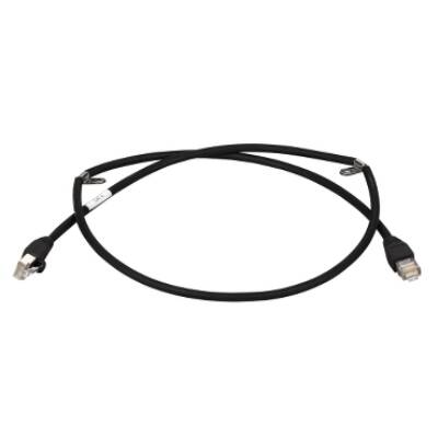 cable for connecting LTMR to the LTME module TeSys T - 2 x RJ45 - 1 m - Schneider Electric - LTM9CEXP10