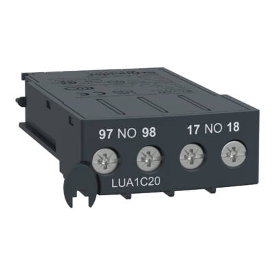 signalling contacts LUA - 2 NO - Schneider Electric - LUA1C20
