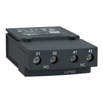 auxiliary contacts LUF - 2NC - Schneider Electric - LUFN02