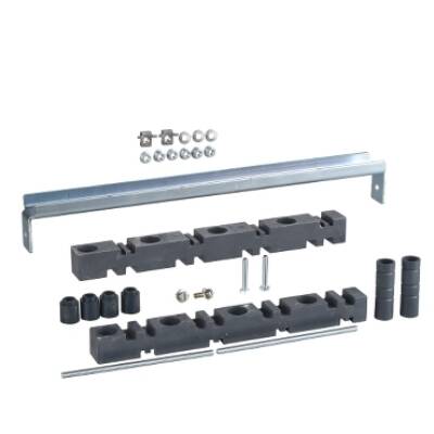 2 hor. busbar sup. In 3200A 10 mm bars. Bars distance 115mm. For 800mm widths - Schneider Electric - NSYBHS800L