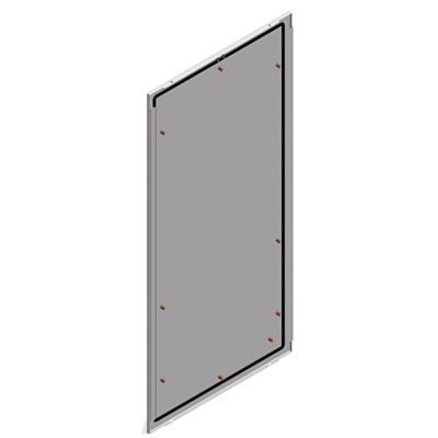 Spacial SFP - rear panel external fixing - H2000 x W700 mm - Schneider Electric - NSYBP207