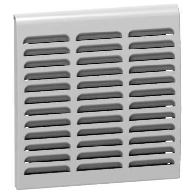 ClimaSys FHD outdoor heavy duty - IP55 metal grille - cut-out 223x223 - Schneider Electric - NSYCAG223LFHD