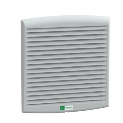 ClimaSys forced vent. IP54, 165m3/h, 115V, with outlet grille and filter G2 - Schneider Electric - NSYCVF165M115PF