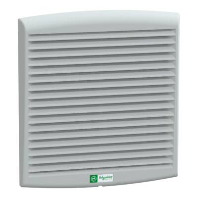 ClimaSys forced vent. IP54, 165m3/h, 230V, with outlet grille and filter G2 - Schneider Electric - NSYCVF165M230PF