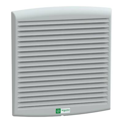 ClimaSys forced vent. IP54, 300m3/h, 230V, with outlet grille and filter G2 - Schneider Electric - NSYCVF300M230PF