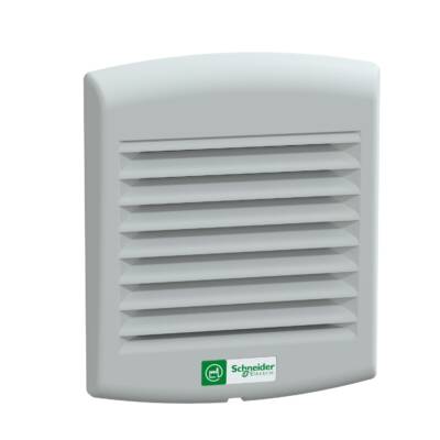 ClimaSys forced vent. IP54, 38m3/h, 115V, with outlet grille and filter G2 - Schneider Electric - NSYCVF38M115PF