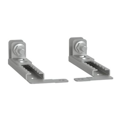 set of 4 step slides with brackets for adjustment of m.plate in PLM 43and 54 - Schneider Electric - NSYDPLM200