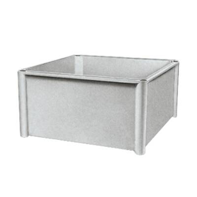 Polyester rear part of PLS box 54x72x13.5cm - Schneider Electric - NSYFPLS5472G