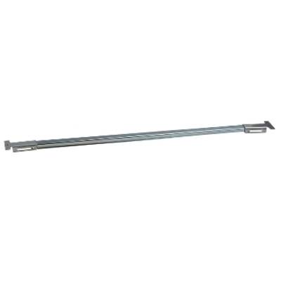 "Depth-adjustable rail with supports, PanelSeT SFN, PanelSeT SF, PanelSeT SM, for electrical enclosure W800mm , steel" - Schneider Electric - NSYMFSC80D