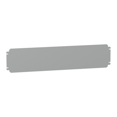 Plain mounting plate H200xW800mm made of galvanised sheet steel - Schneider Electric - NSYMM28SB