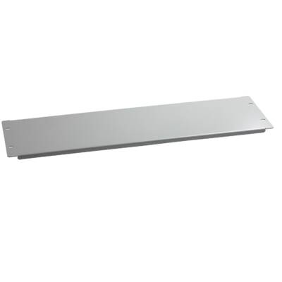 "Screwed-on plain cover plate, PanelSeT SFN, PanelSeT SF, PanelSeT SM, for electrical enclosure W600mm steel, H600mm" - Schneider Electric - NSYMPC606