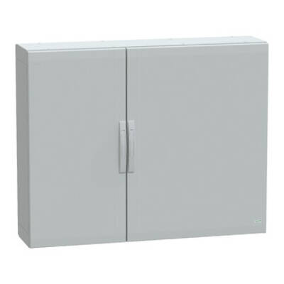Floor standing enclosure polyester vers.PLA completely sealed 1000x1250x320 IP65 - Schneider Electric - NSYPLA10123G
