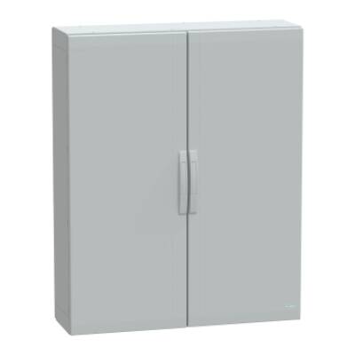 Floor standing enclosure polyester vers.PLA completely sealed 1250x1000x320 IP65 - Schneider Electric - NSYPLA12103G