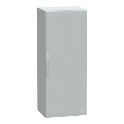 Floor standing enclosure polyester vers.PLA completely sealed 1250x500x420 IP65 - Schneider Electric - NSYPLA1254G