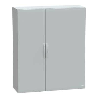 Floor standing enclosure polyester vers.PLA completely sealed 1500x1250x420 IP65 - Schneider Electric - NSYPLA15124G
