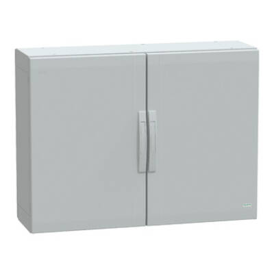 Floor standing enclosure polyester vers.PLA completely sealed 750x1000x320 IP65 - Schneider Electric - NSYPLA7103G