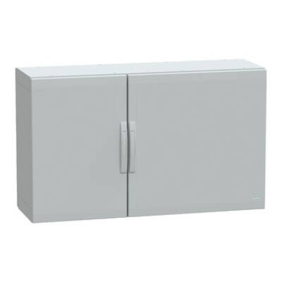 Floor standing enclosure polyester vers.PLA completely sealed 750x1250x420 IP65 - Schneider Electric - NSYPLA7124G