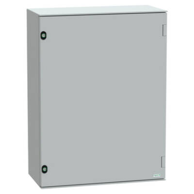 wall-mounting enclosure polyester monobloc IP66 H847xW636xD300mm - Schneider Electric - NSYPLM86G
