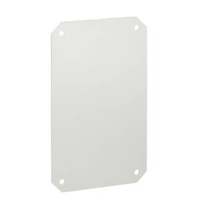 Insulating polyester mounting plate for PLS box 27x54cm - Schneider Electric - NSYPMA2754G