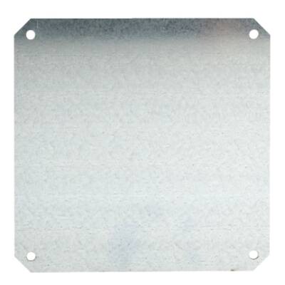 Metallic mounting plate for PLS box 27x27cm - Schneider Electric - NSYPMM2727