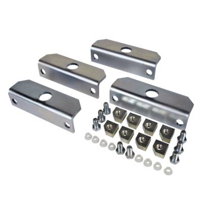 "4 lifting brackets for PanelSet SFX enclosure. Max. load 2000kg" - Schneider Electric - NSYPUNX
