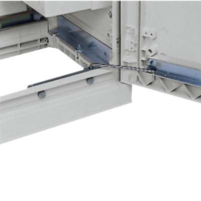 Door retainer for all versions of PLA -2 positions opening 90º or 120º - Schneider Electric - NSYRETPLAU