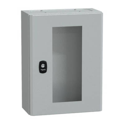 "PanelSet S3DM H400xW300xD150.IP66 IK10 RAL7035. top and bottom." - Schneider Electric - NSYS3DM4315T