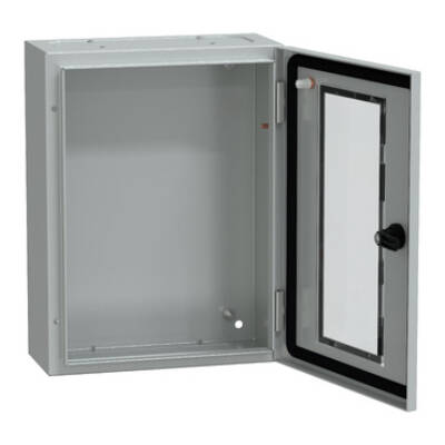 "PanelSet S3DM H700xW500xD150.IP66 IK10 RAL7035. top and bottom." - Schneider Electric - NSYS3DM7515T