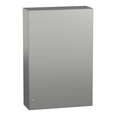 SPACIAL S3X stainless 316L, Scotch Brite® finish, H1200xW800xD300 mm. - Schneider Electric - NSYS3X12830H