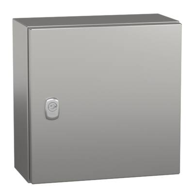 "PanelSet S3X stainless 304L, Scotch Brite® finish, H300xW300xD150 mm." - Schneider Electric - NSYS3X3315