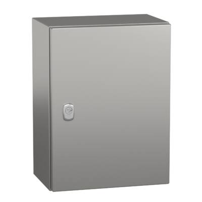 "PanelSet S3X stainless 304L, Scotch Brite® finish, H400xW300xD200 mm." - Schneider Electric - NSYS3X4320