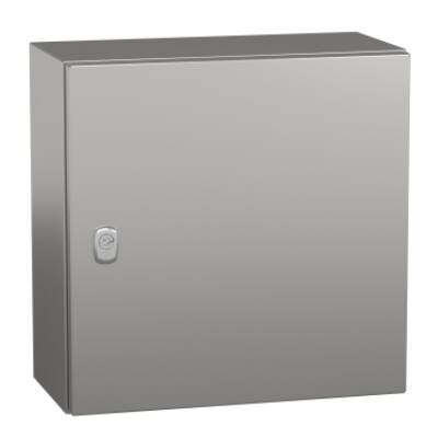 SPACIAL S3X stainless 304L, Scotch Brite® finish, H400xW400xD200 mm. - Schneider Electric - NSYS3X4420