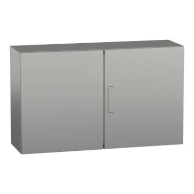 Spacial S3X - stainless steel 304L- Scotch Brite® finish - H600xW1000xD300 mm. - Schneider Electric - NSYS3X601030