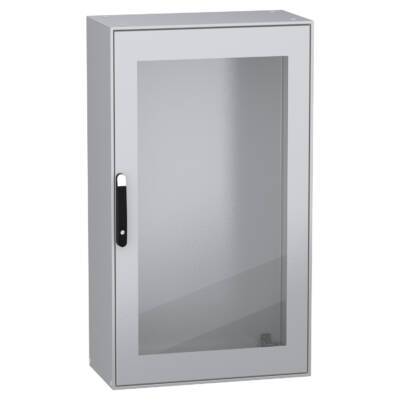 "PanelSeT SM compact enclosure with glazed door - 1400x800x400 mm" - Schneider Electric - NSYSM14840T