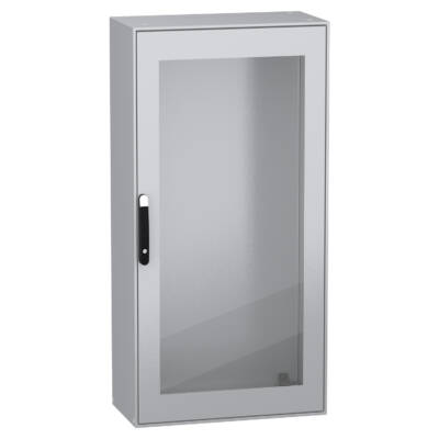 "PanelSeT SM compact enclosure with glazed door - 1600x800x400 mm" - Schneider Electric - NSYSM16840T